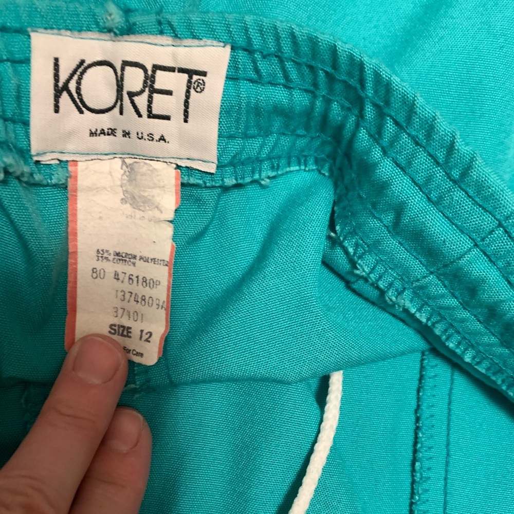 Koret Women’s Turquoise A-Line Skirt